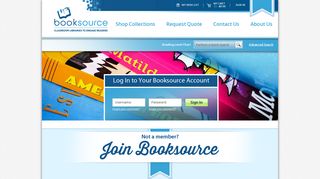 SIGN IN - Booksource