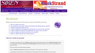 My Account : Book Strand : E-books and Print Books - Quality erotic ...