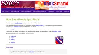 BookStrand Mobile App: iPhone : Help Desk : Book Strand : E-books ...