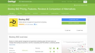 Booksy BIZ Pricing, Features, Reviews & Comparison of Alternatives ...