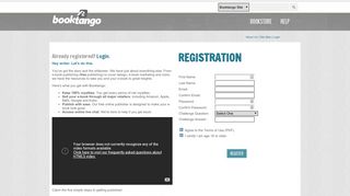Registration - Booktango