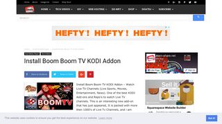 Install Boom Boom TV KODI Addon - learn-share.net Tech Videos
