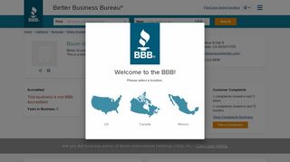 Boom International Holdings (USA), Inc. | Better Business Bureau ...