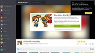 BoomBang: Chat & Play on Miniplay.com