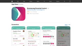 Boomerang Parental Control on the App Store - iTunes - Apple