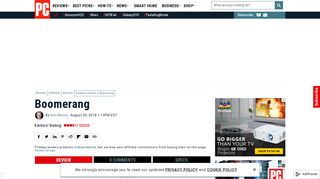 Boomerang Review & Rating | PCMag.com