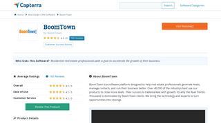 BoomTown Reviews and Pricing - 2019 - Capterra
