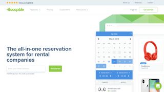 Reservation System | Booqable