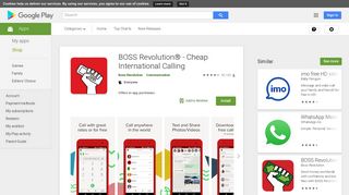 BOSS Revolution® - Cheap Calls - Apps on Google Play