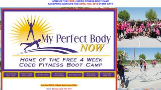 Sign up form for the FREE 4 WEEK CO-ED BOOT CAMP at Gilbert's #1 ...