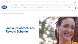 Contact Lens Reward Scheme | contact lenses | opticians - Boots