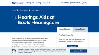 Hearing Aids - FREE Hearing Test | Boots Hearingcare