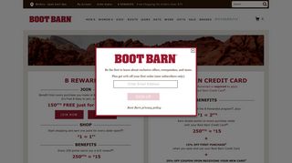 Rewards Program - Boot Barn | Boot Barn