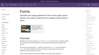 Forms · Bootstrap