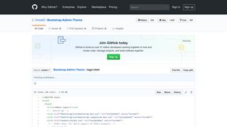 Bootstrap-Admin-Theme/login.html at master · VinceG/Bootstrap ...
