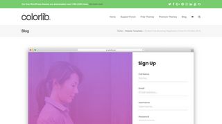 50 Best Free Bootstrap Registration Forms For All Sites 2019 - Colorlib