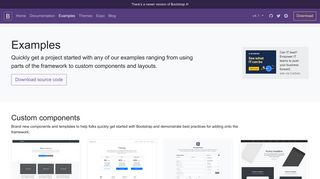 Examples · Bootstrap