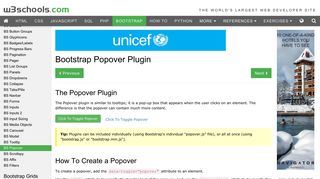 Bootstrap Popover - W3Schools