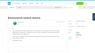 Bootswatch switch theme - Mendix Forum
