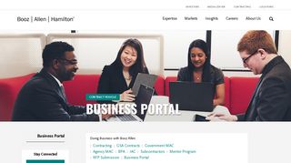 Business Portal - Booz Allen Hamilton