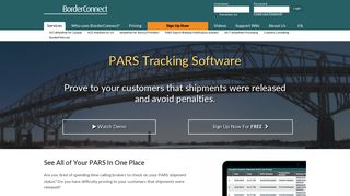 BorderConnect | PARS (RNS) Tracking Software for Canada (CBSA)