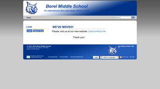 Borel Middle School: Home Page - School Loop