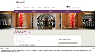 Contact Us | Borgata Hotel Casino & Spa