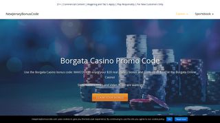 Borgata Casino Bonus Code February 2019 : Get $20 Bonus