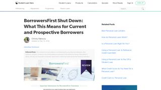 BorrowersFirst Personal Loans Shut Down: What This Means for ...