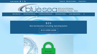 BOS LOGIN | Blue Sea Educational Consulting Inc., Long Island, New ...