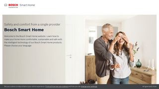 Bosch Smart Home: Welcome. Please select your country | Language ...