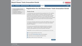 Register - Bosch Power Tools