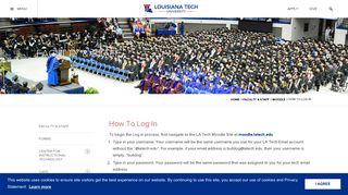 How To Log In | Louisiana Tech University