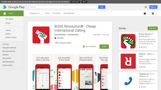 BOSS Revolution® - Cheap International Calling - Apps on Google Play