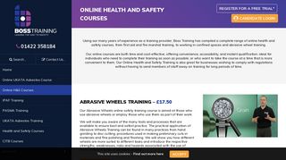 Online Health and Safety Courses | Boss Training
