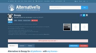 Bosspy Alternatives and Similar Apps - AlternativeTo.net