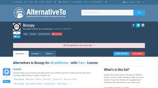 Free Bosspy Alternatives - AlternativeTo.net