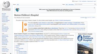Boston Children's Hospital - Wikipedia