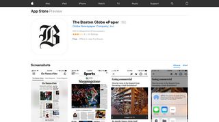 The Boston Globe ePaper on the App Store - iTunes - Apple