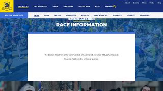Boston Marathon - Boston Athletic Association