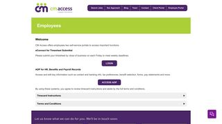 Employee Portal - CM Access | Hot Jobs | Boston Creative, Marketing ...