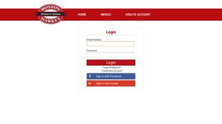 Login - Boston Market - Online Ordering