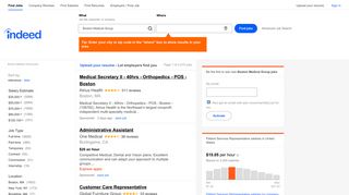 Boston Medical Group Jobs, Employment | Indeed.com