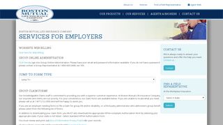 Services For Employers | Boston Mutual Life Insurance Company