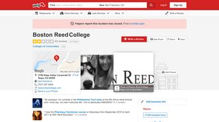 Boston Reed College - CLOSED - 42 Reviews - Colleges ...