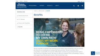 Employee Benefits - Careers - Boston Scientific