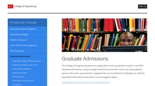 Graduate Admissions | College of Engineering - Boston University