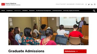 Graduate Admissions | Graduate Medical Sciences - Boston University ...