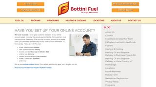 Have You Set Up Your Online Account? | Bottini Fuel