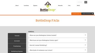FAQs - Oregon Bottle Drop